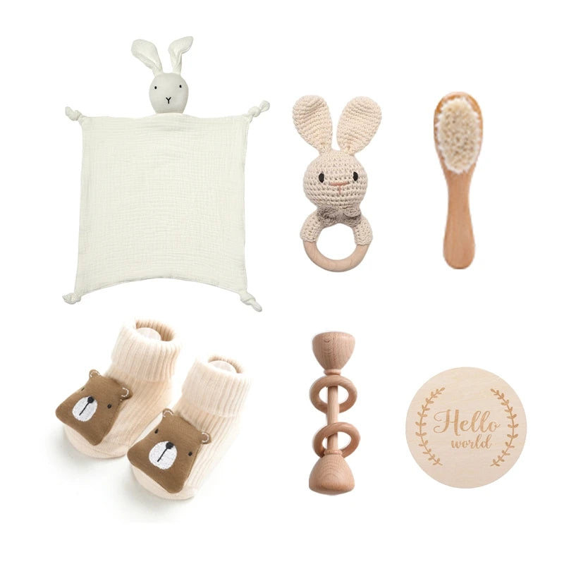 Newborn Baby 7pc Bath Gift Set