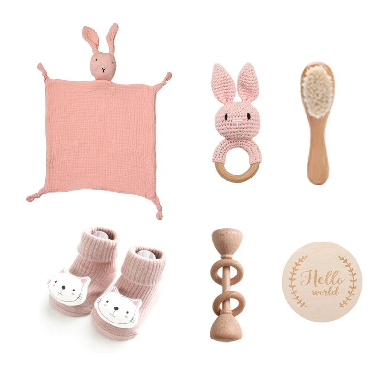 Newborn Baby 7pc Bath Gift Set