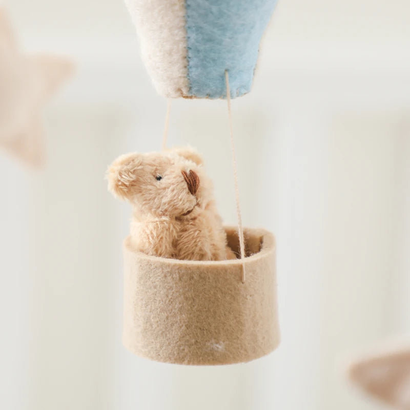 Baby Wooden Comfort Wind Chime Pendant Crib Mobiles