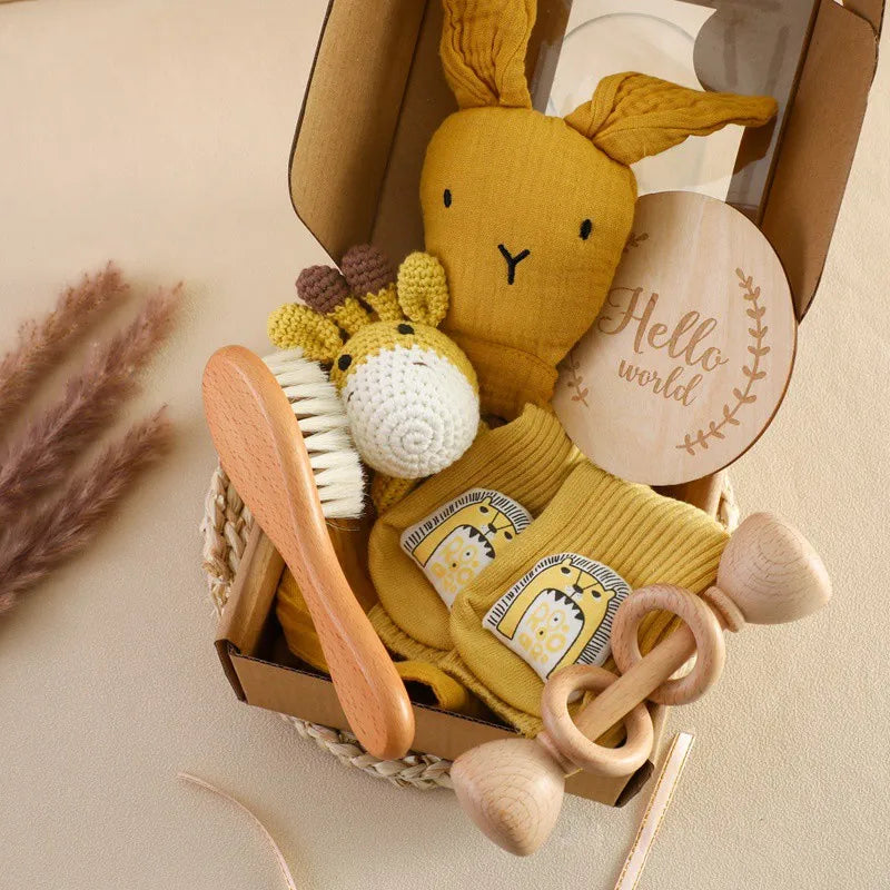 Newborn Baby 7pc Bath Gift Set