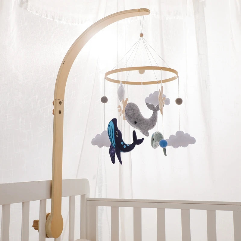 Baby Wooden Crib Mobile Brackets