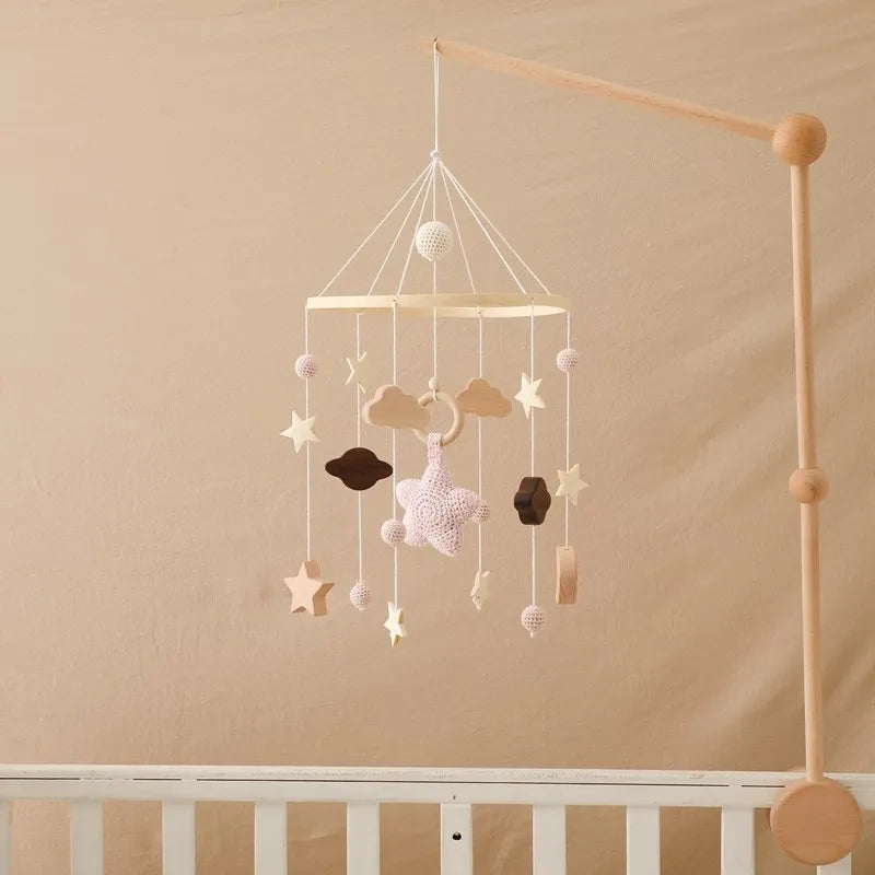 Baby Wooden Comfort Crib Mobiles