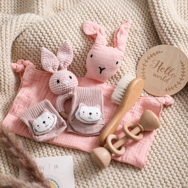 Newborn Baby 7pc Bath Gift Set