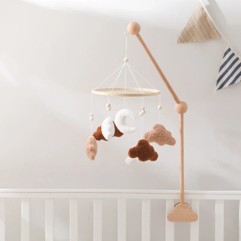 Baby Wooden Crib Mobile Brackets