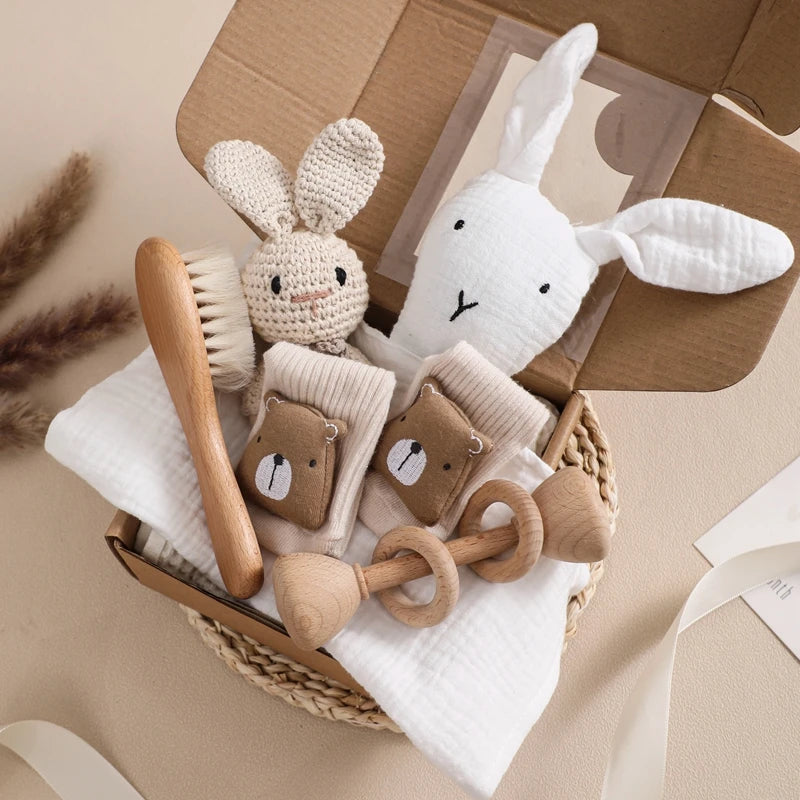 Newborn Baby 7pc Bath Gift Set