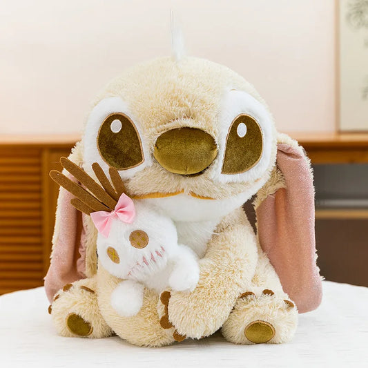Disney Stitch Beige Hugging Plush Toy