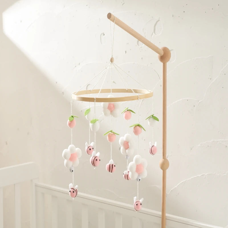 Baby Wooden Comfort Crib Mobiles