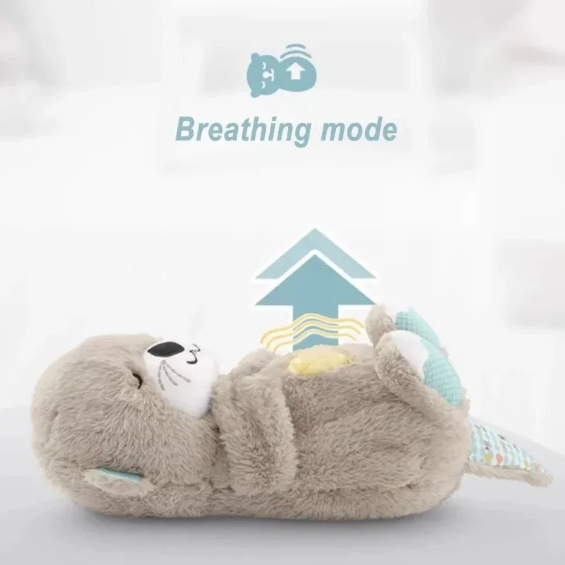 Otter Breathing Musical Plush Toy