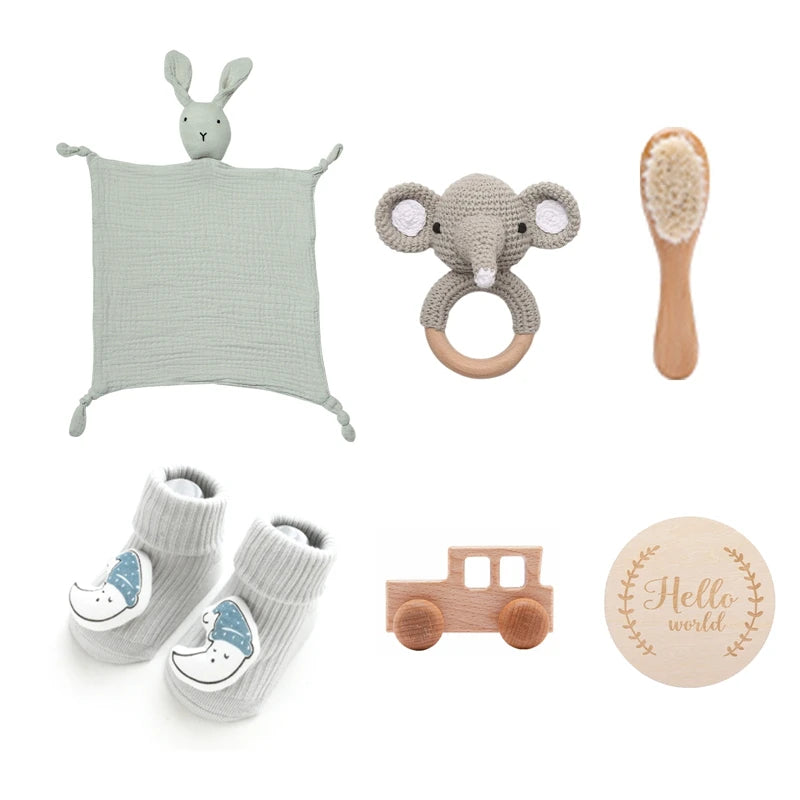 Newborn Baby 7pc Bath Gift Set