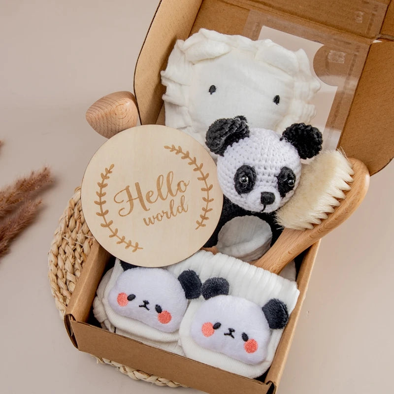 Newborn Baby 7pc Bath Gift Set