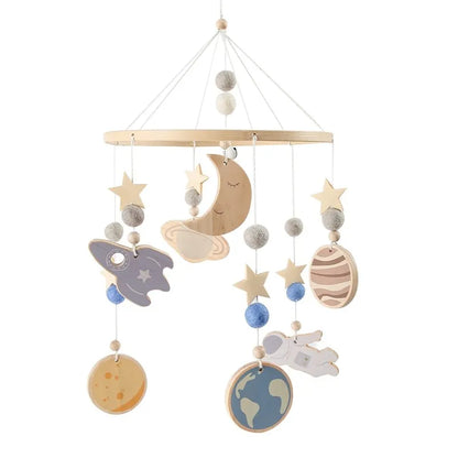 Baby Wooden Comfort Crib Mobiles