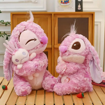 Disney Stitch Hugging Plush Toys