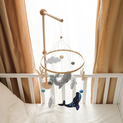 Baby Wooden Comfort Crib Mobiles