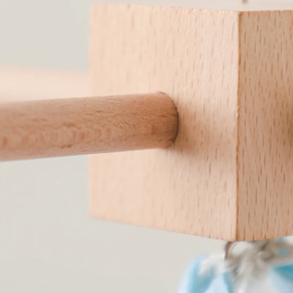 Baby Wooden Comfort Wind Chime Pendant Crib Mobiles