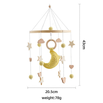Baby Wooden Comfort Crib Mobiles