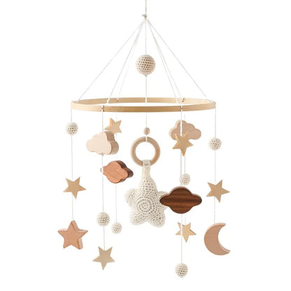 Baby Wooden Comfort Crib Mobiles