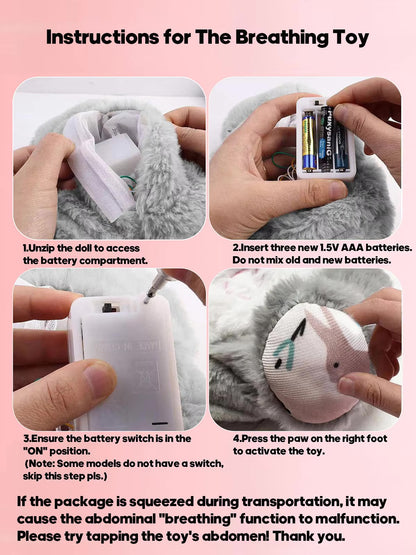 Koala Breathing Musical Plush Toy