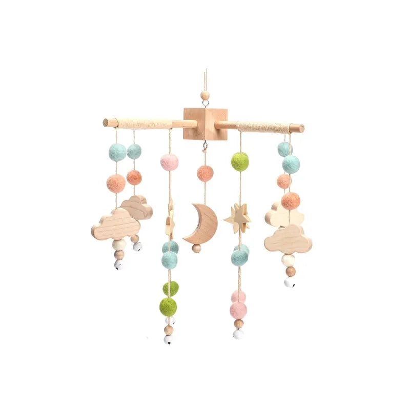 Baby Wooden Comfort Crib Mobiles