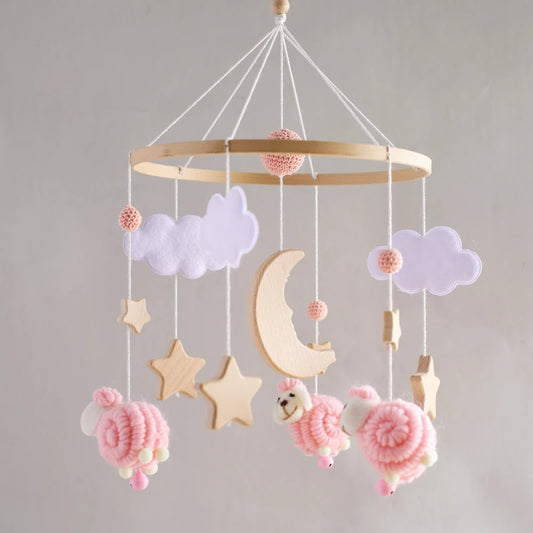 Baby Wooden Comfort Crib Mobiles