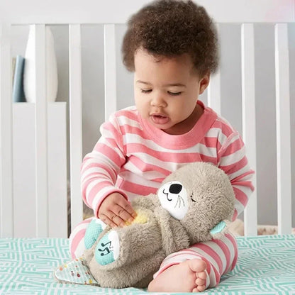 Otter Breathing Musical Plush Toy