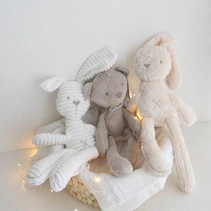 Long Leg Bunny and Bear Plush Toys