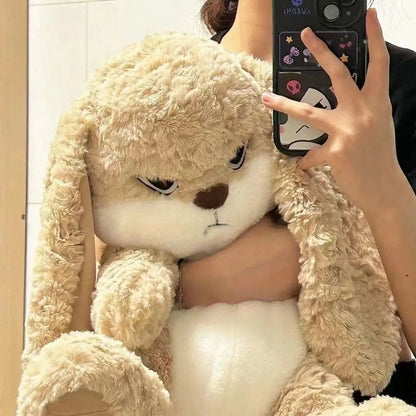 Large Angry Rabbit Plush Toy