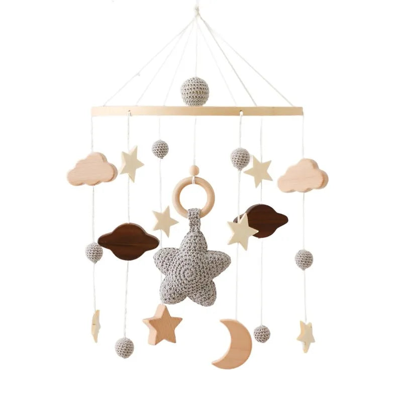 Baby Wooden Comfort Crib Mobiles