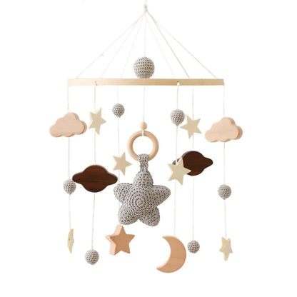 Baby Wooden Comfort Crib Mobiles