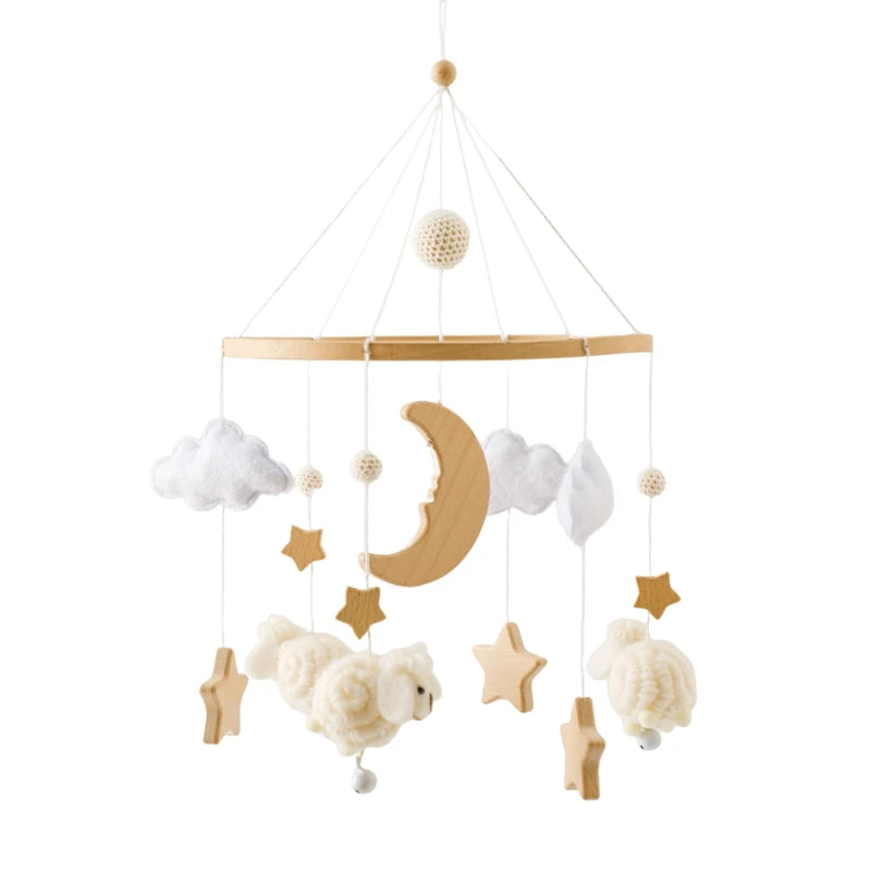 Baby Wooden Comfort Crib Mobiles