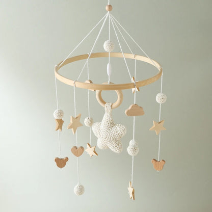 Baby Wooden Comfort Crib Mobiles