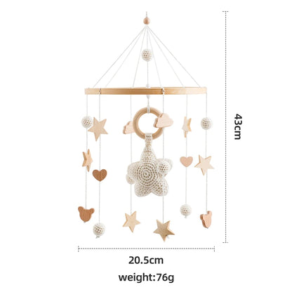 Baby Wooden Comfort Crib Mobiles