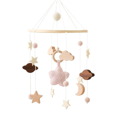Baby Wooden Comfort Crib Mobiles