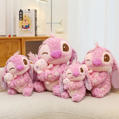Disney Stitch Hugging Plush Toys