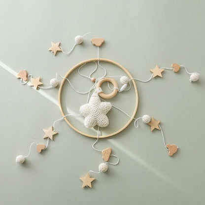 Baby Wooden Comfort Crib Mobiles