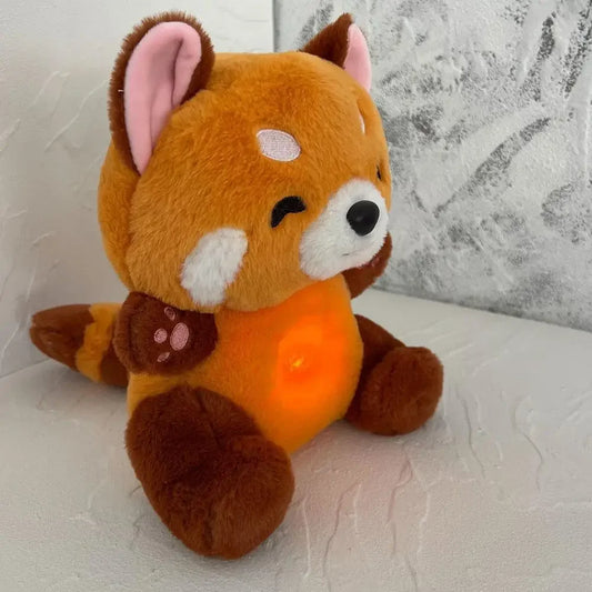 Red Panda Breathing Musical Plush Toy