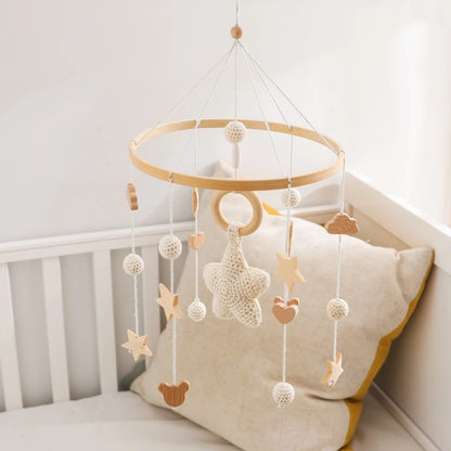 Baby Wooden Comfort Crib Mobiles