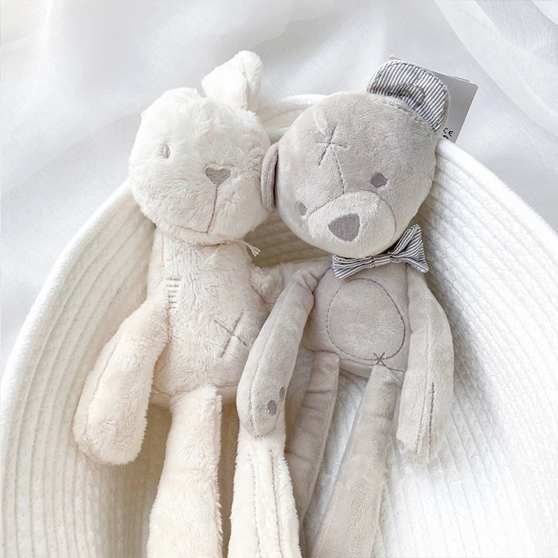 Long Leg Bunny and Bear Plush Toys