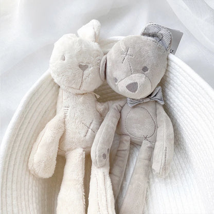 Long Leg Bunny and Bear Plush Toys