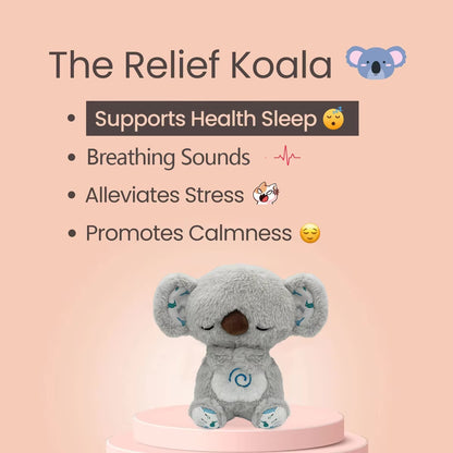 Koala Breathing Musical Plush Toy