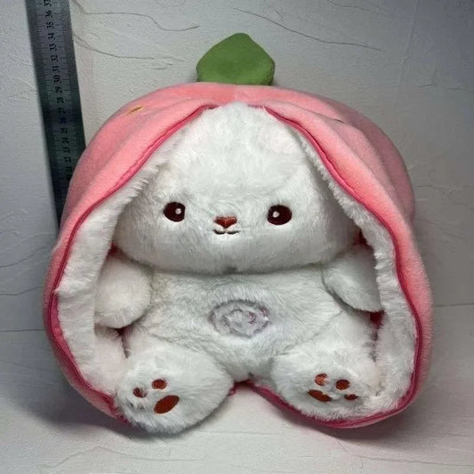 Fruit Bunny Breathing Musical Plush Toy