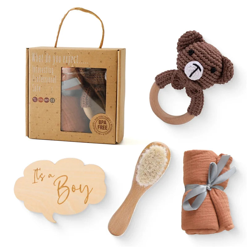 Newborn Baby It's a Girl or Boy Gift Set