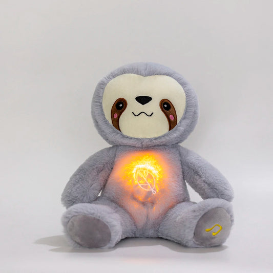 Sloth Breathing Musical Plush Toy