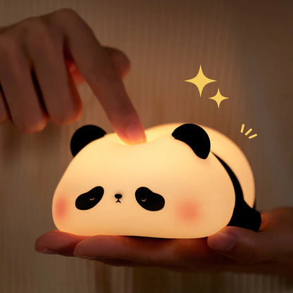 Panda LED USB Rechargeable Silicone Night Lights