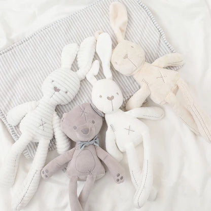 Long Leg Bunny and Bear Plush Toys