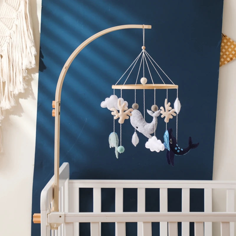 Baby Wooden Comfort Crib Mobiles