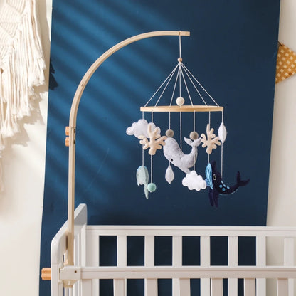 Baby Wooden Comfort Crib Mobiles