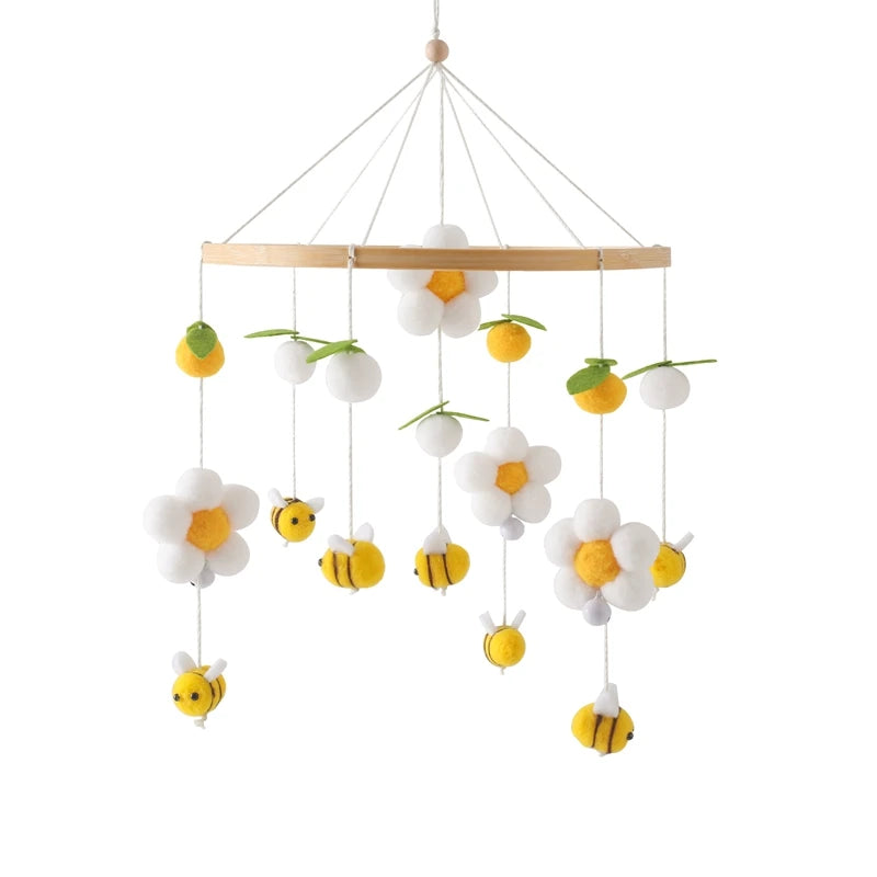 Baby Wooden Comfort Crib Mobiles