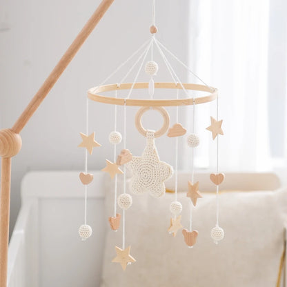 Baby Wooden Comfort Crib Mobiles