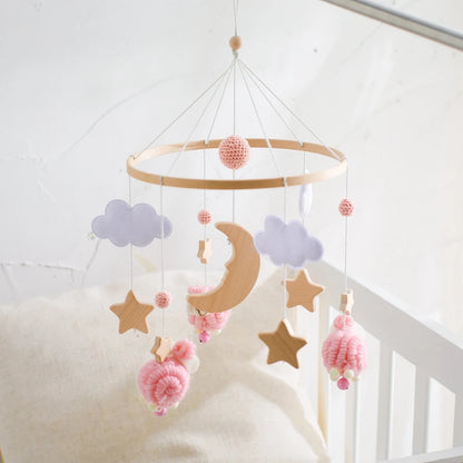 Baby Wooden Comfort Crib Mobiles